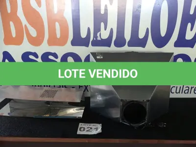 LOTE 021 - 01 - COIFA DE PAREDE BRASTEMP INOX (NO ESTADO, NÃO SABEMOS SE FUNCIONA. LEILÃO NÃO TEM GARANTIA E NEM DEVOLUÇÃO, SUJEITO A POSSÍVEIS AVARIAS VISÍVEIS/OCULTAS E/OU AUSÊNCIA DE COMPONENTES)