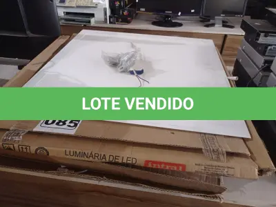 LOTE 085 - 05 LUMINÁRIAS DE LED DE EMBUTIR. (NO ESTADO) ATENÇÃO! FAZER A VISITAÇÃO ANTES DE ARREMATAR, NÃO SABEMOS SE FUNCIONA. LEILÃO NÃO TEM GARANTIA E NEM DEVOLUÇÃO, SUJEITO A POSSÍVEIS AVARIAS VISÍVEIS/OCULTAS E/OU AUSÊNCIA DE COMPONENTES.