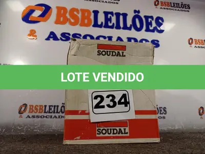 LOTE 234 - 12 TUBOS DE SILICONE NEUTRO PARA CONSTRUÇÃO 340G BRANCO. (NO ESTADO) ATENÇÃO! FAZER A VISITAÇÃO ANTES DE ARREMATAR, NÃO SABEMOS SE FUNCIONA. LEILÃO NÃO TEM GARANTIA E NEM DEVOLUÇÃO, SUJEITO A POSSÍVEIS AVARIAS VISÍVEIS/OCULTAS E/OU AUSÊNCIA DE COMPONENTES.