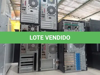LOTE 117 - 05 CPU’S MARCAS E MODELOS DIVERSOS. (NO ESTADO) ATENÇÃO! FAZER A VISITAÇÃO ANTES DE ARREMATAR, NÃO SABEMOS SE FUNCIONA. LEILÃO NÃO TEM GARANTIA E NEM DEVOLUÇÃO, SUJEITO A POSSÍVEIS AVARIAS VISÍVEIS/OCULTAS E/OU AUSÊNCIA DE COMPONENTES.