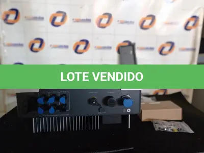 LOTE 400 - 01 INVERSOR CANADIAN MONO CSI-9K-S22002-E. (NO ESTADO) ATENÇÃO! FAZER A VISITAÇÃO ANTES DE ARREMATAR, NÃO SABEMOS SE FUNCIONA. LEILÃO NÃO TEM GARANTIA E NEM DEVOLUÇÃO, SUJEITO A POSSÍVEIS AVARIAS VISÍVEIS/OCULTAS E/OU AUSÊNCIA DE COMPONENTES.