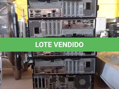 LOTE 296 - 05 CPU’S MARCAS POSITIVO. (NO ESTADO) ATENÇÃO! FAZER A VISITAÇÃO ANTES DE ARREMATAR, NÃO SABEMOS SE FUNCIONA. LEILÃO NÃO TEM GARANTIA E NEM DEVOLUÇÃO, SUJEITO A POSSÍVEIS AVARIAS VISÍVEIS/OCULTAS E/OU AUSÊNCIA DE COMPONENTES.