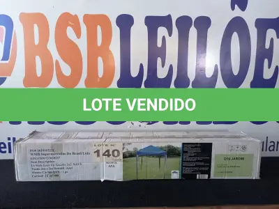 LOTE 140 - 01 - TENDA GAZEBO SANFONADO ARTICULADA 2X2 (NO ESTADO, NÃO SABEMOS SE FUNCIONA. LEILÃO NÃO TEM GARANTIA E NEM DEVOLUÇÃO, SUJEITO A POSSÍVEIS AVARIAS VISÍVEIS/OCULTAS E/OU AUSÊNCIA DE COMPONENTES)