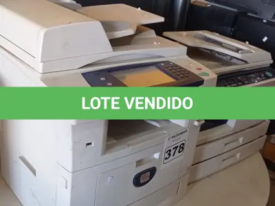 LOTE 378 - 02 IMPRESSORAS MULTIFUNCIONAL SENDO 01 XEROS PHASER 3635MFP E 01 SHARP AL-2040CS. (NO ESTADO) ATENÇÃO! FAZER A VISITAÇÃO ANTES DE ARREMATAR, NÃO SABEMOS SE FUNCIONA. LEILÃO NÃO TEM GARANTIA E NEM DEVOLUÇÃO, SUJEITO A POSSÍVEIS AVARIAS VISÍVEIS/OCULTAS E/OU AUSÊNCIA DE COMPONENTES.