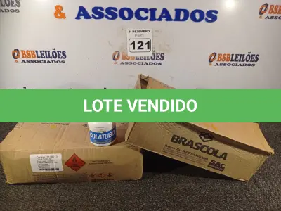 LOTE 121 - 02 CAIXAS COM COLA TUBO ST 175G COM 15 FRASCOS CADA. (NO ESTADO) ATENÇÃO! FAZER A VISITAÇÃO ANTES DE ARREMATAR, NÃO SABEMOS SE FUNCIONA. LEILÃO NÃO TEM GARANTIA E NEM DEVOLUÇÃO, SUJEITO A POSSÍVEIS AVARIAS VISÍVEIS/OCULTAS E/OU AUSÊNCIA DE COMPONENTES.