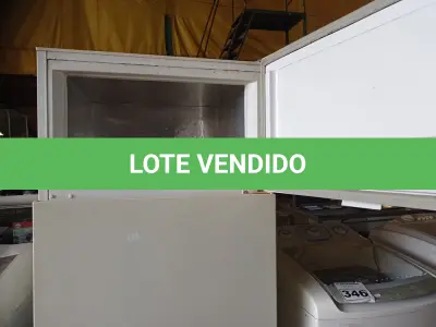 LOTE 347 - 01 GELADEIRA MARCA BRASTEMP 220V. (NO ESTADO) ATENÇÃO! FAZER A VISITAÇÃO ANTES DE ARREMATAR, NÃO SABEMOS SE FUNCIONA. LEILÃO NÃO TEM GARANTIA E NEM DEVOLUÇÃO, SUJEITO A POSSÍVEIS AVARIAS VISÍVEIS/OCULTAS E/OU AUSÊNCIA DE COMPONENTES.