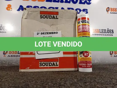 LOTE 234 - 12 TUBOS DE SILICONE NEUTRO PARA CONSTRUÇÃO 340G BRANCO. (NO ESTADO) ATENÇÃO! FAZER A VISITAÇÃO ANTES DE ARREMATAR, NÃO SABEMOS SE FUNCIONA. LEILÃO NÃO TEM GARANTIA E NEM DEVOLUÇÃO, SUJEITO A POSSÍVEIS AVARIAS VISÍVEIS/OCULTAS E/OU AUSÊNCIA DE COMPONENTES.