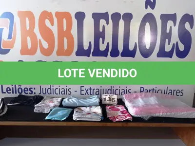 LOTE 136 - 10 – ITENS DE ENXOVAL DIVERSOS (NO ESTADO, NÃO SABEMOS SE FUNCIONA. LEILÃO NÃO TEM GARANTIA E NEM DEVOLUÇÃO, SUJEITO A POSSÍVEIS AVARIAS VISÍVEIS/OCULTAS E/OU AUSÊNCIA DE COMPONENTES)