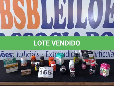 LOTE 165 - 18 - SUPLEMENTOS DIVERSOS (NO ESTADO, NÃO SABEMOS SE FUNCIONA. LEILÃO NÃO TEM GARANTIA E NEM DEVOLUÇÃO, SUJEITO A POSSÍVEIS AVARIAS VISÍVEIS/OCULTAS E/OU AUSÊNCIA DE COMPONENTES)