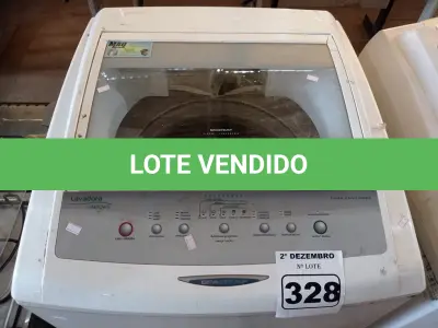 LOTE 328 - 01 MÁQUINA DE LAR ROUPAS MARCA BRASTEMP 220V. (NO ESTADO) ATENÇÃO! FAZER A VISITAÇÃO ANTES DE ARREMATAR, NÃO SABEMOS SE FUNCIONA. LEILÃO NÃO TEM GARANTIA E NEM DEVOLUÇÃO, SUJEITO A POSSÍVEIS AVARIAS VISÍVEIS/OCULTAS E/OU AUSÊNCIA DE COMPONENTES.