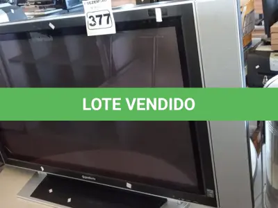 LOTE 377 - 01 TV DE PLASMA GRADIENTE 42” POL. (NO ESTADO) ATENÇÃO! FAZER A VISITAÇÃO ANTES DE ARREMATAR, NÃO SABEMOS SE FUNCIONA. LEILÃO NÃO TEM GARANTIA E NEM DEVOLUÇÃO, SUJEITO A POSSÍVEIS AVARIAS VISÍVEIS/OCULTAS E/OU AUSÊNCIA DE COMPONENTES.