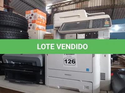 LOTE 126 - 06 IMPRESSORAS SENDO 01 MULTIFUNCIONAL OKI MODELO MPS 5502MB. (NO ESTADO) ATENÇÃO! FAZER A VISITAÇÃO ANTES DE ARREMATAR, NÃO SABEMOS SE FUNCIONA. LEILÃO NÃO TEM GARANTIA E NEM DEVOLUÇÃO, SUJEITO A POSSÍVEIS AVARIAS VISÍVEIS/OCULTAS E/OU AUSÊNCIA DE COMPONENTES.