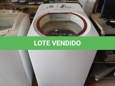 LOTE 344 - 01 LAVADORA DE ROUPAS 15KG MARCA BRASTEMP 220V. (NO ESTADO) ATENÇÃO! FAZER A VISITAÇÃO ANTES DE ARREMATAR, NÃO SABEMOS SE FUNCIONA. LEILÃO NÃO TEM GARANTIA E NEM DEVOLUÇÃO, SUJEITO A POSSÍVEIS AVARIAS VISÍVEIS/OCULTAS E/OU AUSÊNCIA DE COMPONENTES.