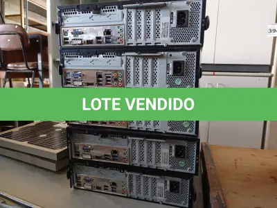 LOTE 382 - 05 CPU’S MARCAS POSITIVO. (NO ESTADO) ATENÇÃO! FAZER A VISITAÇÃO ANTES DE ARREMATAR, NÃO SABEMOS SE FUNCIONA. LEILÃO NÃO TEM GARANTIA E NEM DEVOLUÇÃO, SUJEITO A POSSÍVEIS AVARIAS VISÍVEIS/OCULTAS E/OU AUSÊNCIA DE COMPONENTES.