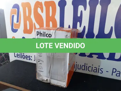 LOTE 150 - 01 - BEBEDOURO DE MESA PHILCO BRANCO PBE02BF 110V (NO ESTADO, NÃO SABEMOS SE FUNCIONA. LEILÃO NÃO TEM GARANTIA E NEM DEVOLUÇÃO, SUJEITO A POSSÍVEIS AVARIAS VISÍVEIS/OCULTAS E/OU AUSÊNCIA DE COMPONENTES)