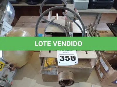 LOTE 358 - 01 SAUNA A GÁS. (NO ESTADO) ATENÇÃO! FAZER A VISITAÇÃO ANTES DE ARREMATAR, NÃO SABEMOS SE FUNCIONA. LEILÃO NÃO TEM GARANTIA E NEM DEVOLUÇÃO, SUJEITO A POSSÍVEIS AVARIAS VISÍVEIS/OCULTAS E/OU AUSÊNCIA DE COMPONENTES.