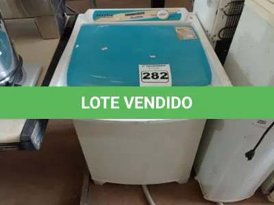 LOTE 282 - 01 TANQUINHO 220V. (NO ESTADO) ATENÇÃO! FAZER A VISITAÇÃO ANTES DE ARREMATAR, NÃO SABEMOS SE FUNCIONA. LEILÃO NÃO TEM GARANTIA E NEM DEVOLUÇÃO, SUJEITO A POSSÍVEIS AVARIAS VISÍVEIS/OCULTAS E/OU AUSÊNCIA DE COMPONENTES.