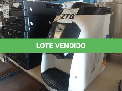 LOTE 278 - 01 PURIFICADOR DE ÁGUA REFRIGERAÇÃO ELETRÔNICA MARCA LIBELL. (NO ESTADO) ATENÇÃO! FAZER A VISITAÇÃO ANTES DE ARREMATAR, NÃO SABEMOS SE FUNCIONA. LEILÃO NÃO TEM GARANTIA E NEM DEVOLUÇÃO, SUJEITO A POSSÍVEIS AVARIAS VISÍVEIS/OCULTAS E/OU AUSÊNCIA DE COMPONENTES.