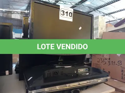 LOTE 310 - 07 MONITORES MARCAS E MODELOS DIVERSOS PARA RETIRADA DE PEÇAS. (NO ESTADO) ATENÇÃO! FAZER A VISITAÇÃO ANTES DE ARREMATAR, NÃO SABEMOS SE FUNCIONA. LEILÃO NÃO TEM GARANTIA E NEM DEVOLUÇÃO, SUJEITO A POSSÍVEIS AVARIAS VISÍVEIS/OCULTAS E/OU AUSÊNCIA DE COMPONENTES.