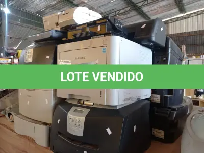 LOTE 299 - 01 LOTE COM VÁRIAS IMPRESSORAS MARCAS E MODELOS DIVERSOS. (NO ESTADO) ATENÇÃO! FAZER A VISITAÇÃO ANTES DE ARREMATAR, NÃO SABEMOS SE FUNCIONA. LEILÃO NÃO TEM GARANTIA E NEM DEVOLUÇÃO, SUJEITO A POSSÍVEIS AVARIAS VISÍVEIS/OCULTAS E/OU AUSÊNCIA DE COMPONENTES.