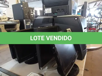 LOTE 379 - 05 IMPRESSORAS LEXMARK E342N E 05 MONITORES MARCAS E MODELOS DIVERSOS. (NO ESTADO) ATENÇÃO! FAZER A VISITAÇÃO ANTES DE ARREMATAR, NÃO SABEMOS SE FUNCIONA. LEILÃO NÃO TEM GARANTIA E NEM DEVOLUÇÃO, SUJEITO A POSSÍVEIS AVARIAS VISÍVEIS/OCULTAS E/OU AUSÊNCIA DE COMPONENTES.