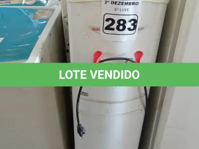 LOTE 283 - 02 BEBEDOUROS PARA GARRAFÃO MARCAS E MODELOS DIVERSOS. (NO ESTADO) ATENÇÃO! FAZER A VISITAÇÃO ANTES DE ARREMATAR, NÃO SABEMOS SE FUNCIONA. LEILÃO NÃO TEM GARANTIA E NEM DEVOLUÇÃO, SUJEITO A POSSÍVEIS AVARIAS VISÍVEIS/OCULTAS E/OU AUSÊNCIA DE COMPONENTES.