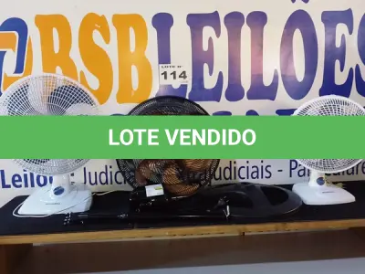 LOTE 114 - 03 – VENTILADORES DIVERSOS (NO ESTADO, NÃO SABEMOS SE FUNCIONA. LEILÃO NÃO TEM GARANTIA E NEM DEVOLUÇÃO, SUJEITO A POSSÍVEIS AVARIAS VISÍVEIS/OCULTAS E/OU AUSÊNCIA DE COMPONENTES)