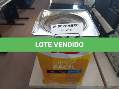 LOTE 214 - 01 LATA DE TINTA IQUINE INTERIORES/EXTERIORES DELANIL RENDE MUITO FOSCO BASE. (NO ESTADO) ATENÇÃO! FAZER A VISITAÇÃO ANTES DE ARREMATAR, NÃO SABEMOS SE FUNCIONA. LEILÃO NÃO TEM GARANTIA E NEM DEVOLUÇÃO, SUJEITO A POSSÍVEIS AVARIAS VISÍVEIS/OCULTAS E/OU AUSÊNCIA DE COMPONENTES.