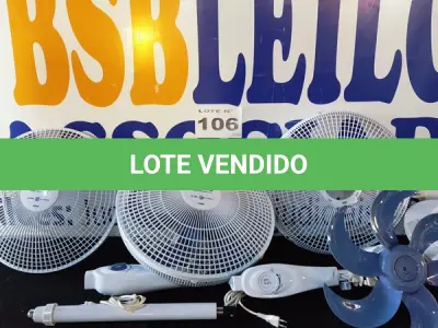 LOTE 106 - 02 – VENTILADORES DE COLUNAS (NO ESTADO, NÃO SABEMOS SE FUNCIONA. LEILÃO NÃO TEM GARANTIA E NEM DEVOLUÇÃO, SUJEITO A POSSÍVEIS AVARIAS VISÍVEIS/OCULTAS E/OU AUSÊNCIA DE COMPONENTES)