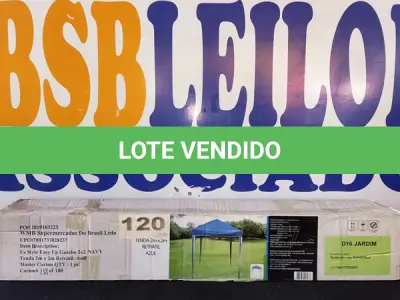LOTE 120 - 01 - TENDA GAZEBO SANFONADO ARTICULADA 2X2 (NO ESTADO, NÃO SABEMOS SE FUNCIONA. LEILÃO NÃO TEM GARANTIA E NEM DEVOLUÇÃO, SUJEITO A POSSÍVEIS AVARIAS VISÍVEIS/OCULTAS E/OU AUSÊNCIA DE COMPONENTES)
