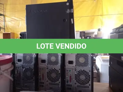 LOTE 301 - 05 CPU’S MARCAS LENOVO E 01 ESTABILIZADOR. (NO ESTADO) ATENÇÃO! FAZER A VISITAÇÃO ANTES DE ARREMATAR, NÃO SABEMOS SE FUNCIONA. LEILÃO NÃO TEM GARANTIA E NEM DEVOLUÇÃO, SUJEITO A POSSÍVEIS AVARIAS VISÍVEIS/OCULTAS E/OU AUSÊNCIA DE COMPONENTES.
