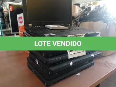 LOTE 270 - 07 NOTEBOOK’S MARCAS E MODELOS DIVERSOS PARA RETIRADA DE PEÇAS. (NO ESTADO) ATENÇÃO! FAZER A VISITAÇÃO ANTES DE ARREMATAR, NÃO SABEMOS SE FUNCIONA. LEILÃO NÃO TEM GARANTIA E NEM DEVOLUÇÃO, SUJEITO A POSSÍVEIS AVARIAS VISÍVEIS/OCULTAS E/OU AUSÊNCIA DE COMPONENTES.
