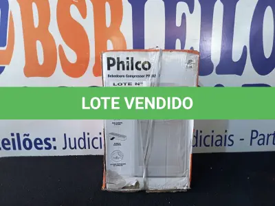 LOTE 150 - 01 - BEBEDOURO DE MESA PHILCO BRANCO PBE02BF 110V (NO ESTADO, NÃO SABEMOS SE FUNCIONA. LEILÃO NÃO TEM GARANTIA E NEM DEVOLUÇÃO, SUJEITO A POSSÍVEIS AVARIAS VISÍVEIS/OCULTAS E/OU AUSÊNCIA DE COMPONENTES)