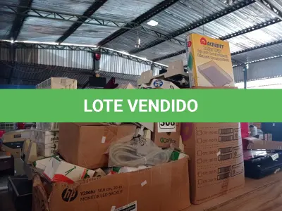 LOTE 308 - 01 LOTE COM GRANDE QUANTIDADE DE MATERIAL DE ESCRITÓRIO DIVERSOS. (NO ESTADO) ATENÇÃO! FAZER A VISITAÇÃO ANTES DE ARREMATAR, NÃO SABEMOS SE FUNCIONA. LEILÃO NÃO TEM GARANTIA E NEM DEVOLUÇÃO, SUJEITO A POSSÍVEIS AVARIAS VISÍVEIS/OCULTAS E/OU AUSÊNCIA DE COMPONENTES.