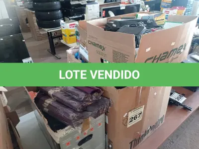 LOTE 267 - 01 LOTE COM GRANDE QUANTIDADE DE MATERIAL DE ESCRITÓRIO DIVERSOS. (NO ESTADO) ATENÇÃO! FAZER A VISITAÇÃO ANTES DE ARREMATAR, NÃO SABEMOS SE FUNCIONA. LEILÃO NÃO TEM GARANTIA E NEM DEVOLUÇÃO, SUJEITO A POSSÍVEIS AVARIAS VISÍVEIS/OCULTAS E/OU AUSÊNCIA DE COMPONENTES.