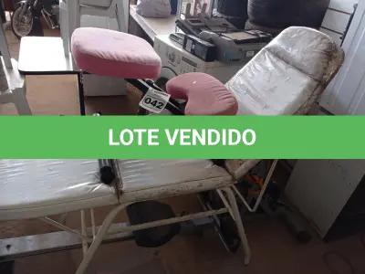LOTE 042 - 01 MACA PARA MASSAGENS E 02 APARELHOS DE GINASTICA. (NO ESTADO) ATENÇÃO! FAZER A VISITAÇÃO ANTES DE ARREMATAR, NÃO SABEMOS SE FUNCIONA. LEILÃO NÃO TEM GARANTIA E NEM DEVOLUÇÃO, SUJEITO A POSSÍVEIS AVARIAS VISÍVEIS/OCULTAS E/OU AUSÊNCIA DE COMPONENTES.