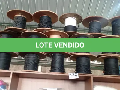 LOTE 132 - 01 LOTE COM VÁRIOS PEDAÇOS DE FIBRA ÓTICA. (NO ESTADO) ATENÇÃO! FAZER A VISITAÇÃO ANTES DE ARREMATAR, NÃO SABEMOS SE FUNCIONA. LEILÃO NÃO TEM GARANTIA E NEM DEVOLUÇÃO, SUJEITO A POSSÍVEIS AVARIAS VISÍVEIS/OCULTAS E/OU AUSÊNCIA DE COMPONENTES.