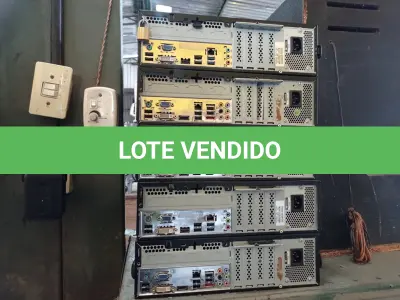 LOTE 335 - 05 CPU’S MARCAS POSITIVO. (NO ESTADO) ATENÇÃO! FAZER A VISITAÇÃO ANTES DE ARREMATAR, NÃO SABEMOS SE FUNCIONA. LEILÃO NÃO TEM GARANTIA E NEM DEVOLUÇÃO, SUJEITO A POSSÍVEIS AVARIAS VISÍVEIS/OCULTAS E/OU AUSÊNCIA DE COMPONENTES.