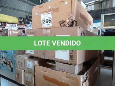 LOTE 266 - 01 LOTE COM PERIFÉRICOS DIVERSOS. (NO ESTADO) ATENÇÃO! FAZER A VISITAÇÃO ANTES DE ARREMATAR, NÃO SABEMOS SE FUNCIONA. LEILÃO NÃO TEM GARANTIA E NEM DEVOLUÇÃO, SUJEITO A POSSÍVEIS AVARIAS VISÍVEIS/OCULTAS E/OU AUSÊNCIA DE COMPONENTES.