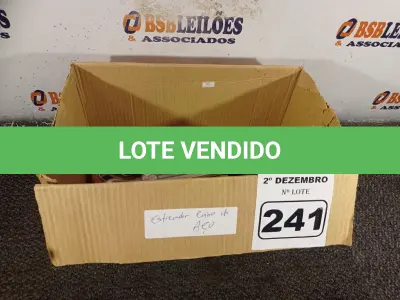 LOTE 241 - 01 LOTE COM VÁRIOS ESTICADORES PARA CABO DE AÇO. (NO ESTADO) ATENÇÃO! FAZER A VISITAÇÃO ANTES DE ARREMATAR, NÃO SABEMOS SE FUNCIONA. LEILÃO NÃO TEM GARANTIA E NEM DEVOLUÇÃO, SUJEITO A POSSÍVEIS AVARIAS VISÍVEIS/OCULTAS E/OU AUSÊNCIA DE COMPONENTES.