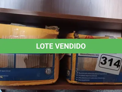 LOTE 314 - 02 CAIXAS DE SIKA TOP-100, REVESTIMENTO IMPERMEABILIZANTE SEMI-FLEXIVEL 18KG. (NO ESTADO) ATENÇÃO! FAZER A VISITAÇÃO ANTES DE ARREMATAR, NÃO SABEMOS SE FUNCIONA. LEILÃO NÃO TEM GARANTIA E NEM DEVOLUÇÃO, SUJEITO A POSSÍVEIS AVARIAS VISÍVEIS/OCULTAS E/OU AUSÊNCIA DE COMPONENTES.