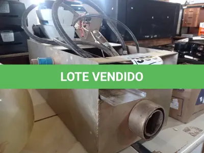 LOTE 358 - 01 SAUNA A GÁS. (NO ESTADO) ATENÇÃO! FAZER A VISITAÇÃO ANTES DE ARREMATAR, NÃO SABEMOS SE FUNCIONA. LEILÃO NÃO TEM GARANTIA E NEM DEVOLUÇÃO, SUJEITO A POSSÍVEIS AVARIAS VISÍVEIS/OCULTAS E/OU AUSÊNCIA DE COMPONENTES.