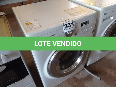 LOTE 331 - 01 LAVA SECA MARCA LG 8.5KG 220V. (NO ESTADO) ATENÇÃO! FAZER A VISITAÇÃO ANTES DE ARREMATAR, NÃO SABEMOS SE FUNCIONA. LEILÃO NÃO TEM GARANTIA E NEM DEVOLUÇÃO, SUJEITO A POSSÍVEIS AVARIAS VISÍVEIS/OCULTAS E/OU AUSÊNCIA DE COMPONENTES.