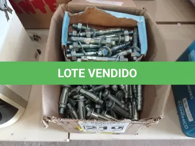 LOTE 210 - 01 LOTE COM VÁRIOS CHUMBADORES PARABOLT. (NO ESTADO) ATENÇÃO! FAZER A VISITAÇÃO ANTES DE ARREMATAR, NÃO SABEMOS SE FUNCIONA. LEILÃO NÃO TEM GARANTIA E NEM DEVOLUÇÃO, SUJEITO A POSSÍVEIS AVARIAS VISÍVEIS/OCULTAS E/OU AUSÊNCIA DE COMPONENTES.