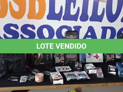 LOTE 276 - 22 – ITENS ESPORTIVO DIVERSOS (APROXIMADAMENTE)(NO ESTADO, NÃO SABEMOS SE FUNCIONA. LEILÃO NÃO TEM GARANTIA E NEM DEVOLUÇÃO, SUJEITO A POSSÍVEIS AVARIAS VISÍVEIS/OCULTAS E/OU AUSÊNCIA DE COMPONENTES)