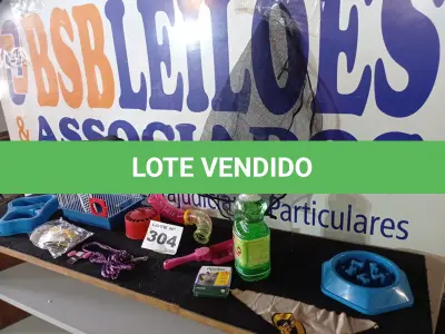 LOTE 304 - 12 – ITENS PARA PET DIVERSOS (NO ESTADO, NÃO SABEMOS SE FUNCIONA. LEILÃO NÃO TEM GARANTIA E NEM DEVOLUÇÃO, SUJEITO A POSSÍVEIS AVARIAS VISÍVEIS/OCULTAS E/OU AUSÊNCIA DE COMPONENTES)