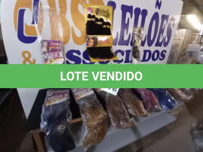 LOTE 176 - 26 – PEÇAS DE CABELO JUMBO  (APROXIMADAMENTE)(NO ESTADO, NÃO SABEMOS SE FUNCIONA. LEILÃO NÃO TEM GARANTIA E NEM DEVOLUÇÃO, SUJEITO A POSSÍVEIS AVARIAS VISÍVEIS/OCULTAS E/OU AUSÊNCIA DE COMPONENTES)