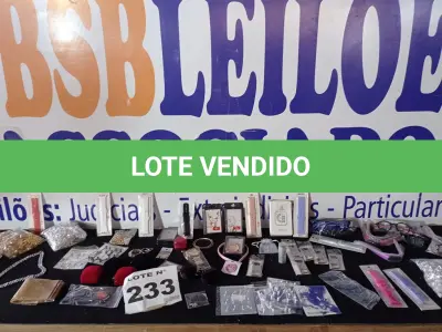 LOTE 233 - 60 – ACESSÓRIOS PESSOAL DIVERSOS (APROXIMADAMENTE) (NO ESTADO, NÃO SABEMOS SE FUNCIONA. LEILÃO NÃO TEM GARANTIA E NEM DEVOLUÇÃO, SUJEITO A POSSÍVEIS AVARIAS VISÍVEIS/OCULTAS E/OU AUSÊNCIA DE COMPONENTES)
