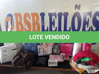 LOTE 209 - 40 – PEÇAS DE ENXOVAL DE CASA (APROXIMADAMENTE)(NO ESTADO, NÃO SABEMOS SE FUNCIONA. LEILÃO NÃO TEM GARANTIA E NEM DEVOLUÇÃO, SUJEITO A POSSÍVEIS AVARIAS VISÍVEIS/OCULTAS E/OU AUSÊNCIA DE COMPONENTES)