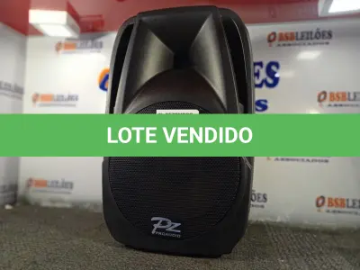 LOTE 310 - 01 CAIXA DE SOM PASSIVA PRO ÁUDIO PX-12 (NO ESTADO) ATENÇÃO! FAZER A VISITAÇÃO ANTES DE ARREMATAR, NÃO SABEMOS SE FUNCIONA. LEILÃO NÃO TEM GARANTIA E NEM DEVOLUÇÃO, SUJEITO A POSSÍVEIS AVARIAS VISÍVEIS/OCULTAS E/OU AUSÊNCIA DE COMPONENTES.